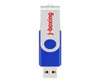 Sto2190953 Bulk 200 Stück 64 MB USB-Flash-Laufwerke drehbar blau USB 20 Pen Drives Metall rotierende Memory Sticks für Computer Laptop Tablet Daumen Sto2190953