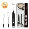 Tools Wireless Milk Frothers Electric Handheld Blende Portable USB Rechargeable Electrical Mini Maker Whisk Mixer Coffee Frothing Wand