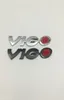 Style de voiture pour Hilux Vigo emblème de hayon coffre arrière Logo Badge plaque signalétique noir carbone/Silver6187558
