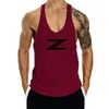 Homens Tank Tops Top Homens 370Z Z Símbolo Carta Logotipo Impresso Homem Algodão Sem Mangas Masculino Divertido Dats