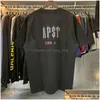 T-shirts pour hommes Designer Tendance Hip-Hop Marque T-shirt British London Europe Hommes et femmes à manches courtes avec les mêmes hauts étoiles Drop D Dhaxq