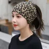 Berets Fashion Double Head Cap Bib Twist Multi-Functional Printed Scarf Cover Neck Face Mask Headscarf C081