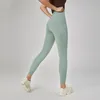 LU-1958 Yoga Pants Women Gym Slim Fit Pockets Workout Clothes Running Gym Wear Exercise Fitness Lady Outdoor Sports Yoga Pants