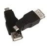 Todo 50 pçslote usb 20 a fêmea para micro usb b 5 pinos macho f m conversor cabo adaptador4781421