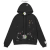Hoodie Men's Galleries Hooded Sweatshirts For Women Embroidery Autumn Black and White Letter Luxury Hooded Pure Cotton Stylish 244