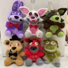 Knuffels 15 cm Vijf Nachten Op Freddy FNAF Poppen Knuffels Golden Freddy fazbear Mangel foxy beer Bonnie knuffels kinderen speelgoed