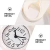 Horloges murales Salle de bain Ventouse Horloge pour douche étanche Porte-serviettes Décor Fonctionné avec trou suspendu Minuterie numérique