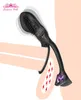 Mannelijke Dubbele Penis Vibrerende Ring Vertraging Ejaculatie Cock G spot Stimulator Clitoris Stimulator Vibrator Speeltjes voor Mannen Vrouwen Q03201624621