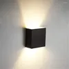 Настенный светильник Cube COB LED Внутреннее освещение Современное украшение для дома Бра Алюминий 6 Вт 85-265 В Для ванной коридора