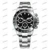 Zegarze męskie zegarki mężczyzn Ceramiczna ramka Automatyczny ruch mechaniczny z wodoodpornym designerskim zegarkami Pasek ze stali nierdzewnej Orologio di Lusso Montre