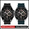 デバイス2022 New SmartWatch HW28 NFCスマートウォッチメン1.39インチHDスクリーン音声アシスタントBluetoothコールカロリーPK Huawei Gtr 3 GTS 2