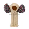 Abbigliamento per cani Cappello levriero italiano Whibit Lana invernale con palla Consegna a goccia calda e carina Dhvf9