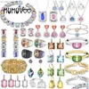 Fili di perline 2023 Millenia Latest Glamour Ambilight Set di gioielli Collezione di cristalli australiani Collana Orecchini Bracciale Regalo per Dhwka