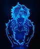 Night Lights X Chrollo Lucilfer 3D LED Illusion Anime Table Lamp för julklapp3545035