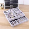 Jewelry Pouches Trendy Portable Stylish Earring Storage Must-have Sleek Compact Fashionable Space-saving Ring Organizer