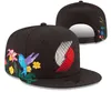 Porland "Blazers''ball Caps 2023-24 Unisex Fashion Baumwoll Baseball Snapback Männer Frauen Sonnenhut Stickerei Frühlingsmütze Großhandel A0