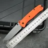8Models BM 537 Batout Knife 3.38 "CPM-3V Gray Cerakote Tanto Plain Blade Grivory Fibre 537Gy-1 535 Camp Outdoor Hunt Pocket Knves Tools