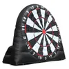 Wholesale Outdoor Games PVC Uppblåsbar Dartboard Game Sports Kick Set Soccer Target Dart Boards Football Dart för underhållning