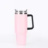 30oz Mug Tumbler With Handle Insulated Tumblers Lids Straw Stainless Steel Coffee Termos Cup ready to ship Vacuum Insulated Water Bottles