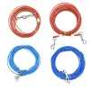Hondenriemen Pet Tie Out kabel voor honden 25 ft/30 ft Tie Out kabel voor hond met duurzame veer en metalen draaihaken voor kamperen buiten