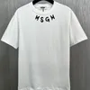 New T Shirt Designer TShirt Luxury Mens T-Shirt Black White Color Ms Letters Pure Cotton Breathable Short Sleeve Men Shirts Women Tees thekhoi CXD240311-12