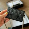 Designer Mini Coin Purses Card Holder Fashion Womens Crossbody Bags Luxury Belt Bag Woman Chain Cross Body