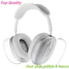 För AirPods Max Headband Headphone Pro Earphones Tillbehör Transparent TPU Solid Silicone Waterproof Protective Case Airpod Max hörlurs headset Cover ANC