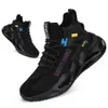 Laoutun Steel Toe Herren Konstruktion Mid Cut Industrial Boot Sneakers Bequeme leichte Sicherheitsschuhe für die Arbeit