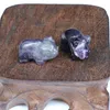 Natural Stone Carving 1 inch Pig Shape Crafts Ornaments Amethyst Rose Quartz Crystal Healing Agate Animal Decoration