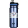 Waterflessen KD859 SUS304 roestvrij staal kinderen student sportbeker groot volume warm/koud leerling thermoskan 650 ml thermosfles