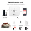 ONENUO sécurité à domicile intelligent antivol WiFi système d'alarme porte et capteur de mouvement Tuya Smart App contrôle 80dB système d'alarme 240219