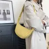 Холщовые сумки Пуховая сумка для женщин Модные и модные пельмени Универсальная сумка через плечо для Instagram