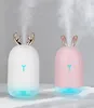 Searide 220ml USB Diffuser Aroma Essential Oil Air Humidifier Ultrasonic 7 Color Change LED Night light Cool Mist for Home Car Y201019668