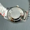 Reloj de moda para hombre Reloj mecánico automático Caja de acero inoxidable de 40 mm y tira de cristal de zafiro Cierre de seguridad plegable doble Montre de Luxe