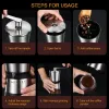 High Tools Quality Manual Grinder Ceramic Grinding Core 6/8 Adjustable Settings Portable Grinders Coffee hine s