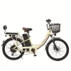 Bicicletta per pendolare in bicicletta in bicicletta in bicicletta da pendolare 22 "in lega di alluminio e bici elettrica a batteria al litio 400w