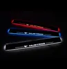Acrylic Moving LED Welcome Pedal Car Scuff Plate Pedal Door Sill Pathway Light For Ford Mustang 2015 2016 2017 2018 20197573212