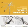 Studio Cross Arm Kit en acier inoxydable support avec sac de poids Photo Accessoires Studio Rodue d'extension de 2,49 m de longueur