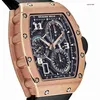 Beroemde polshorloges Populaire horloges RM Watch RM72-01 Lifestyle Indoor Time Code Watch Rose Gold RM72-01 QK
