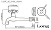 バスルームシンク蛇口磨かれたクロムウォールマウントバスルームモップスイミングプール蛇口/庭の蛇口/洗濯機シンク蛇口Mav154 Q240301