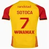 23-24maillot RC Lens maglie da calcio casa lontano Saint-Barbe speciale KAKUTA FULGINI DIOUF SPIERINGS GANAGO SOTOCA WAHI 9 Maglia da calcio 2023 fan dei bambini TERZA VIA ORO SES