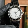 Luxury Brand Mechanical Men's and Women's Watches Designer Classic Watches Ceramic Bezel Star Emblem Logo Leather Strap 41mm
