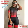 Maillots de cyclisme Ensembles Xama Pro Bas Prix Femmes Profession Triathlon Costume Vêtements Vélo Skinsuits Coupa De Ciclismo Barboteuses Combinaison Dhxdv