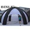 wholesale portable 10mDx4.5mH (33x15ft) with blower inflatable spider tent dome shaped car tents garage with walls for sale