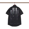 Men's T-Shirts Men Designer Blouses Banquet Shirts Fashion Slik Bowling Shirt Mens Plus Dress Shirts Summer Short Sleeve 240301