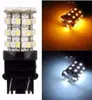 6PCS Dual Kolor Whiteamber T25 3157 2835 60SMD Turn Signal Signal Culbs 9648099