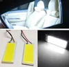 4Pcs Automobile Xenon HID 36 COB LED Dome Map Light Bulb Auto Car Interior Panel Lamp 12V 55006000K w T10 BA9S Festoon Adapter3692316