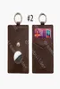 2021 Top Fashion Designer Cases For Case PU Leather Key Chain Cardholder Anti-Lost Device Protective Cover Air Tag Shell8725853