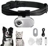 Collare per gatti Telecamera per animali domestici Telecamera sportiva con registrazioni video Mini corpo wireless Telecamera di sicurezza HD 1080P Telecamere di sicurezza wireless per esterni/interno Forniture per cuccioli/Roba Compleanno