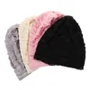 Berets Slouchy Beanies Women Bonnet Skiing Hap Hip Hop Chemo Cap выпадение волос накрытие головной платок езда на головном плане